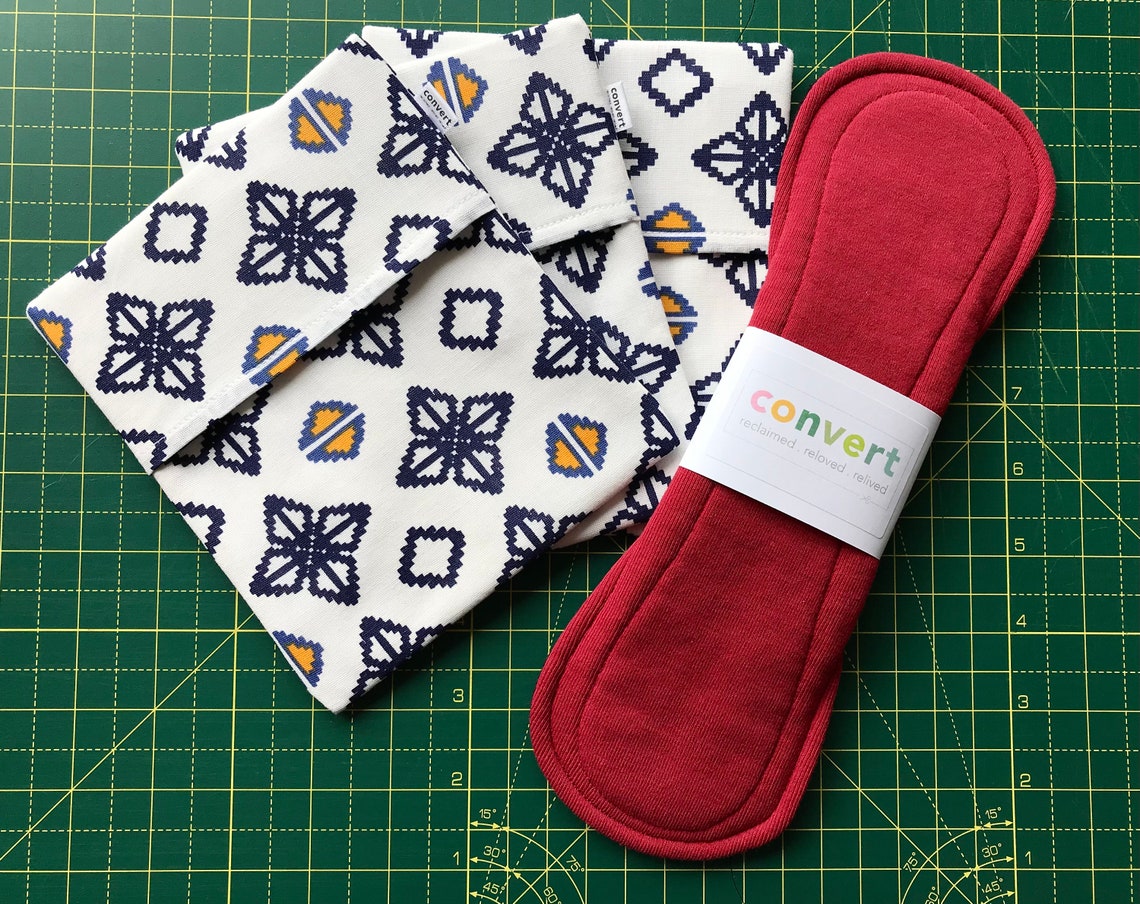 Upcycled Pad Wrap CSP Wrapper Pouch for Cloth Sanitary Pad Etsy