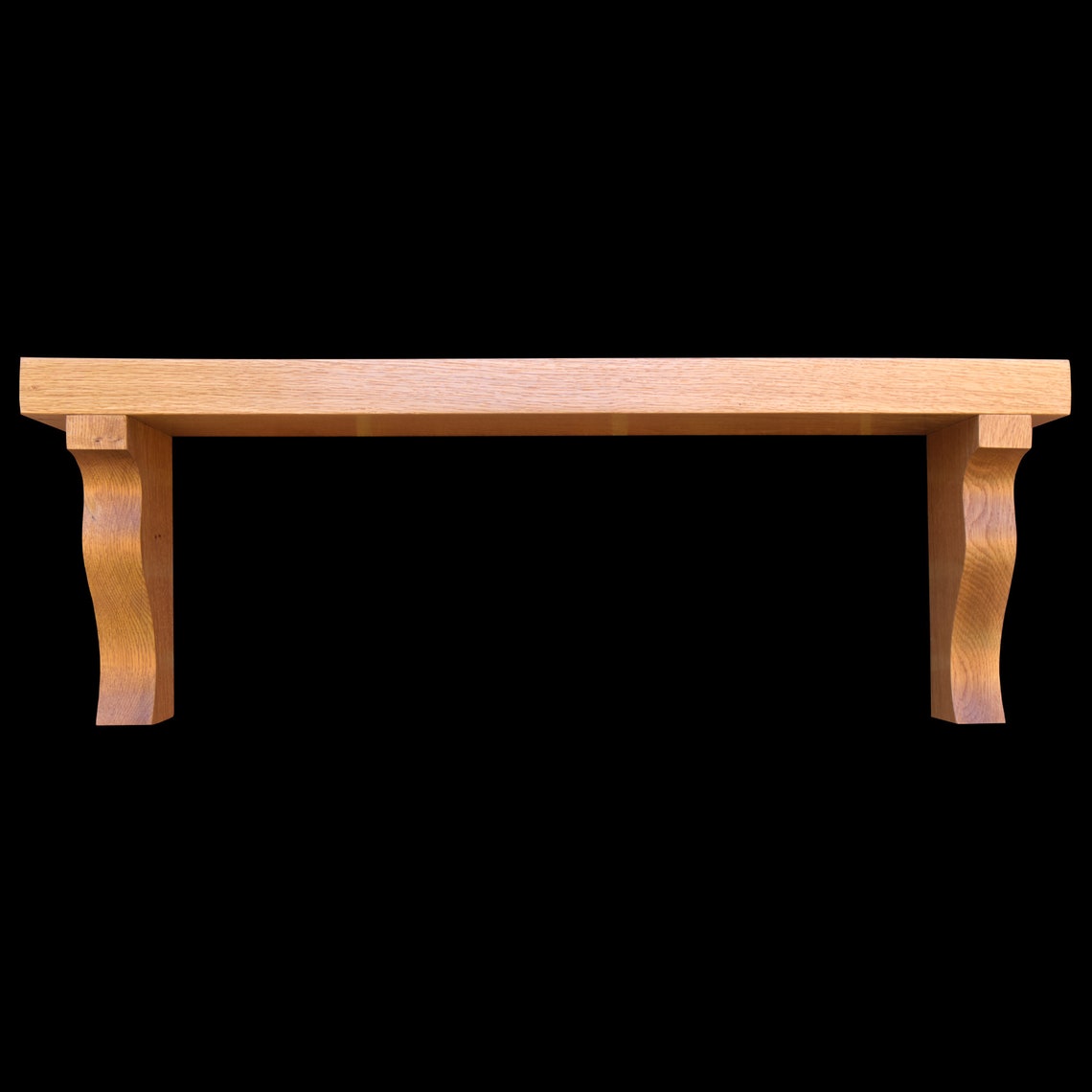 Solid Oak Mantel Shelf Fireplace Mantel With Corbels Etsy UK