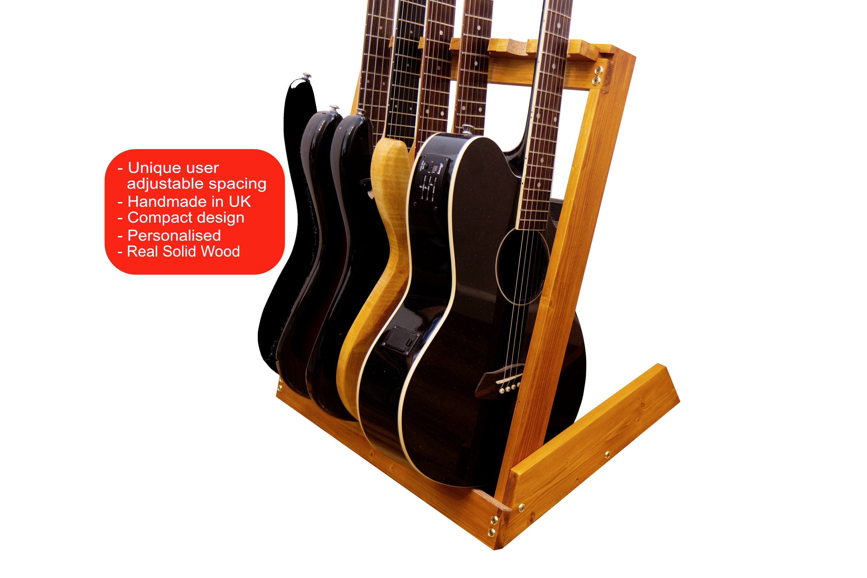 Acheter Support de guitare Multi réglable, 3 supports, support de