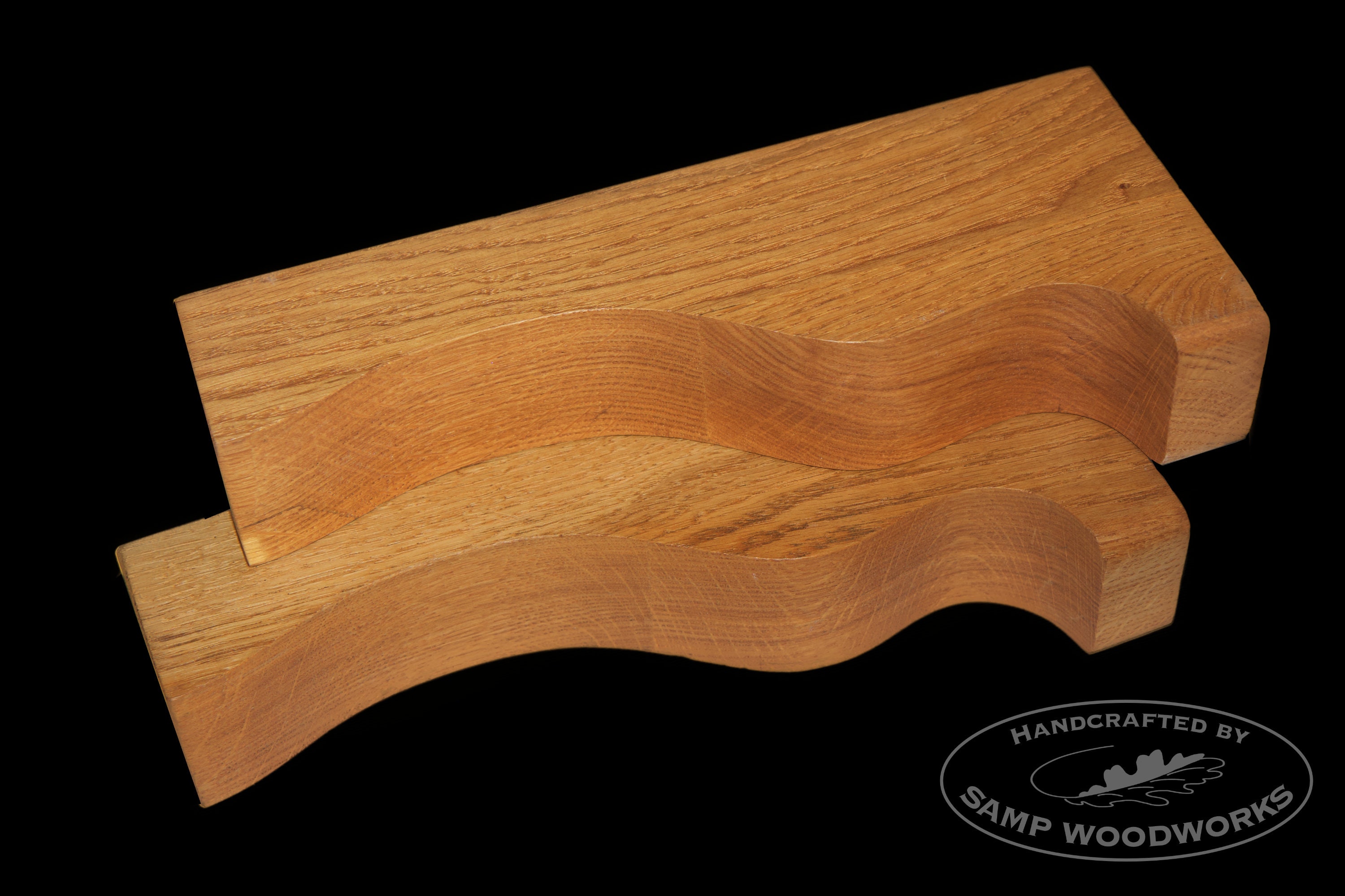 Solid Oak Corbels (Pair) - FreeP&P handmade by Sampwoodworks