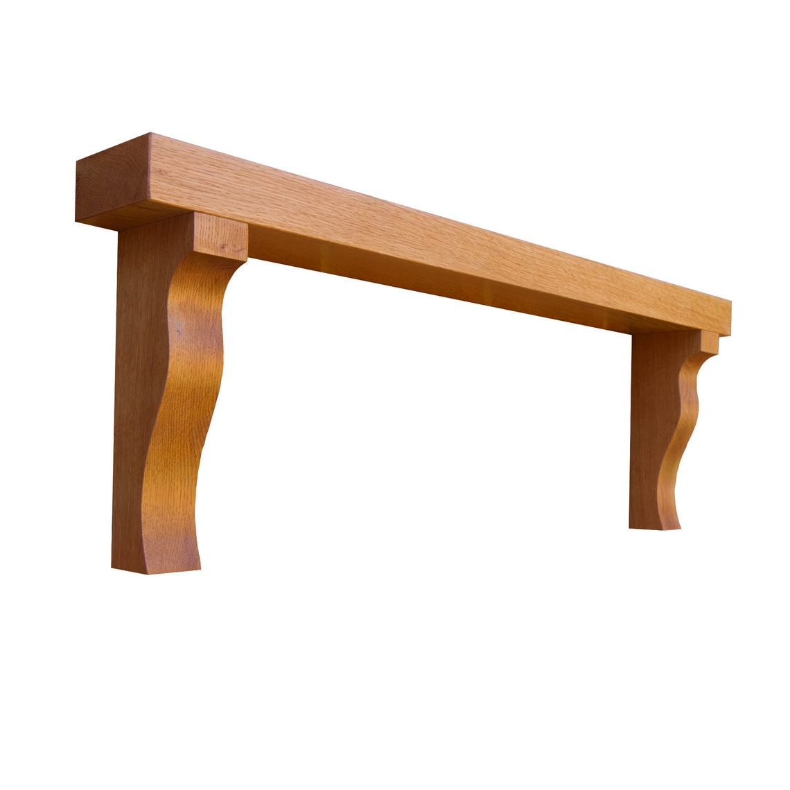 Solid Oak Mantel Shelf Fireplace Mantel With Corbels Etsy UK