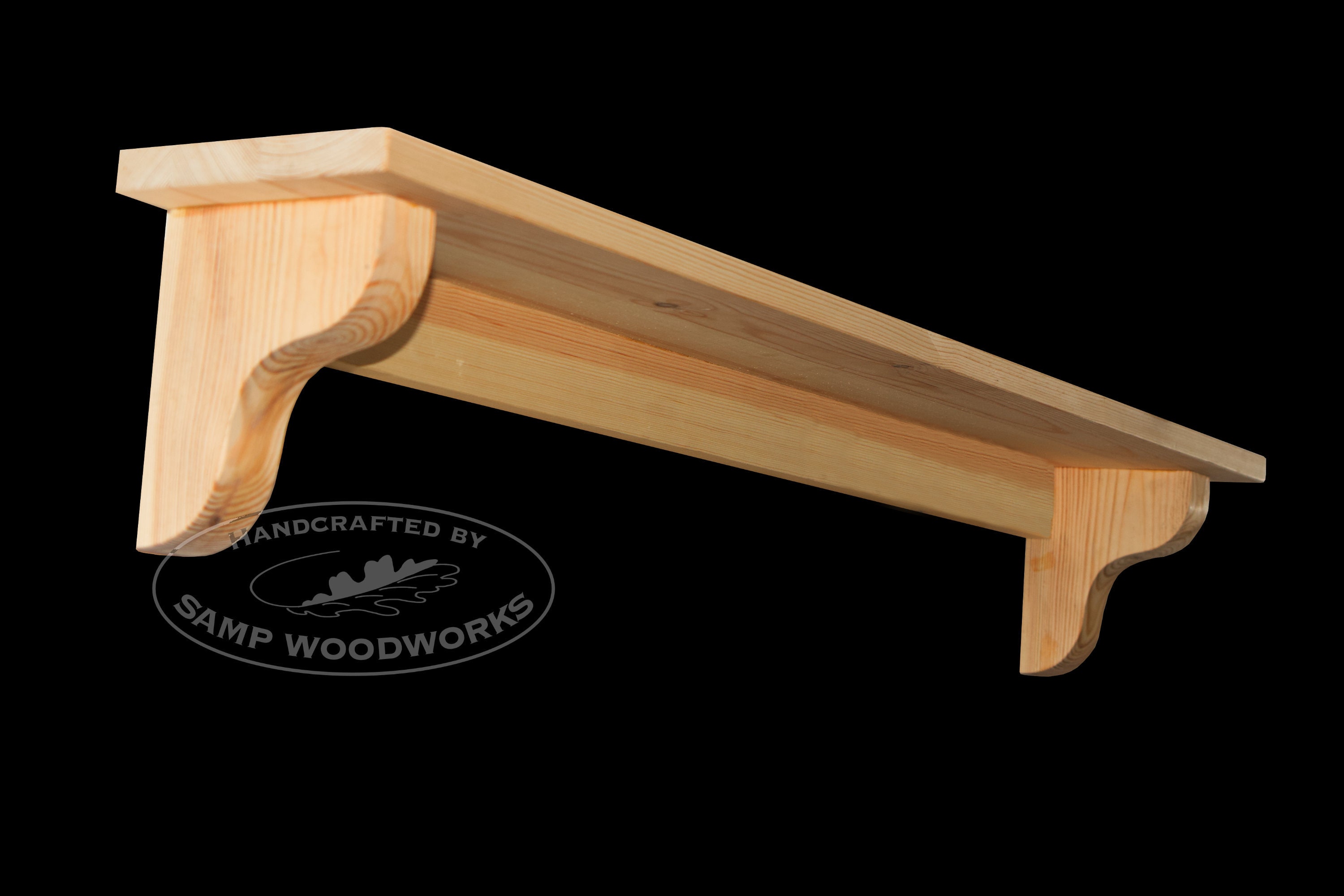 Handmade Wooden Mantel Shelf with Corbels Floating Shelves Etsy