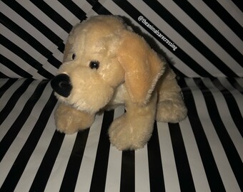 yellow dog plush