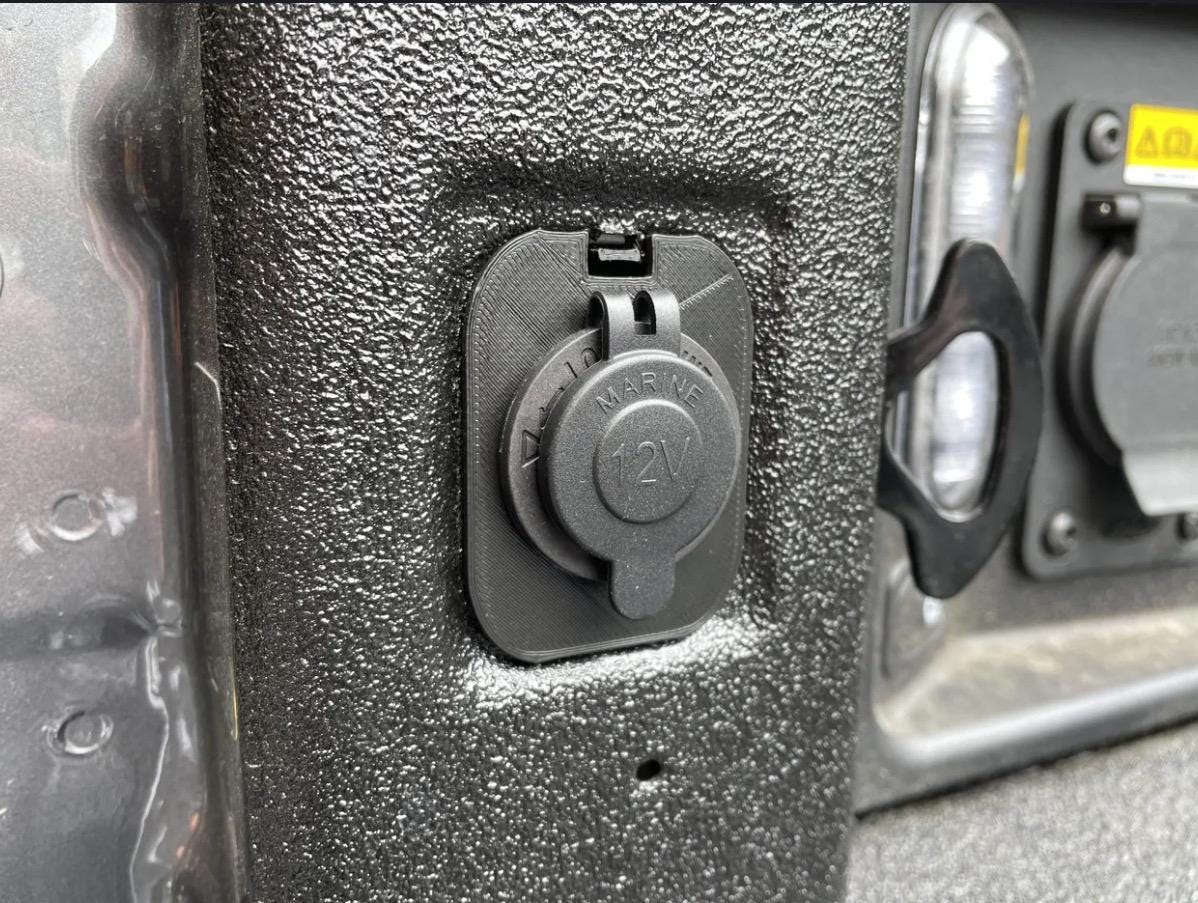 Ford Maverick Bed Outlet Cover