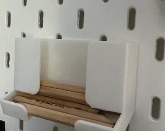 Portalápices inspirado en Ikea Skadis