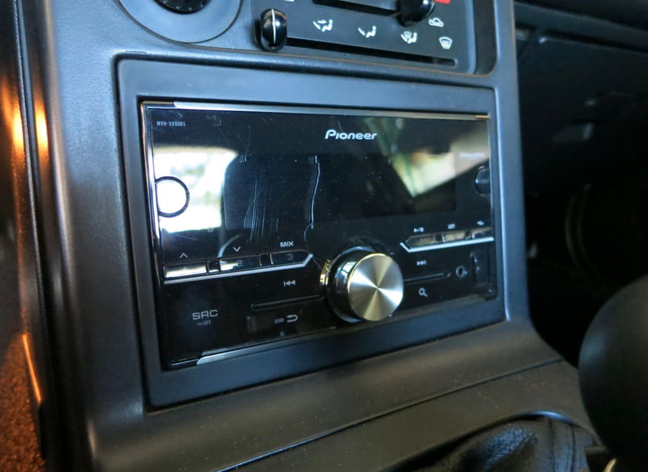 Mazda Miata Double Din Stereo Spacer Bracket