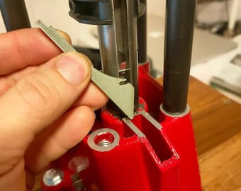 Primer Deflector for the Lee Turret Reloading Press. No More Primer Clogs!! Set of 2!!