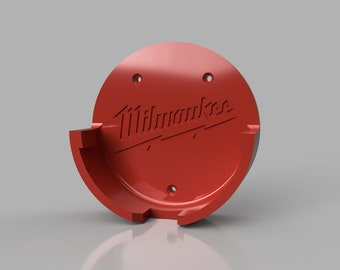 Wall Mount Hanger for Milwaukee M18 Hand Vacuum (0882-20) – 18V Compact Vacuum Wall Bracket – 3D Printed Storage Holder
