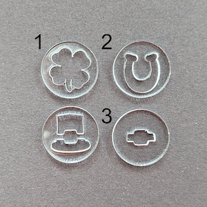 St. Patrick&#39;s Day Soap Extruder Discs, 18mm to 57mm