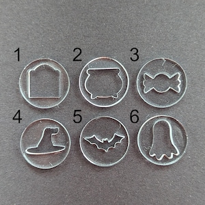 Halloween Soap Extruder Discs, 18mm to 57mm