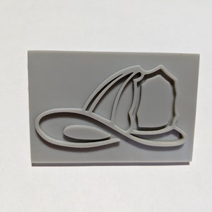 Feuerwehr Helm Seifenstempel, 10x2 cm