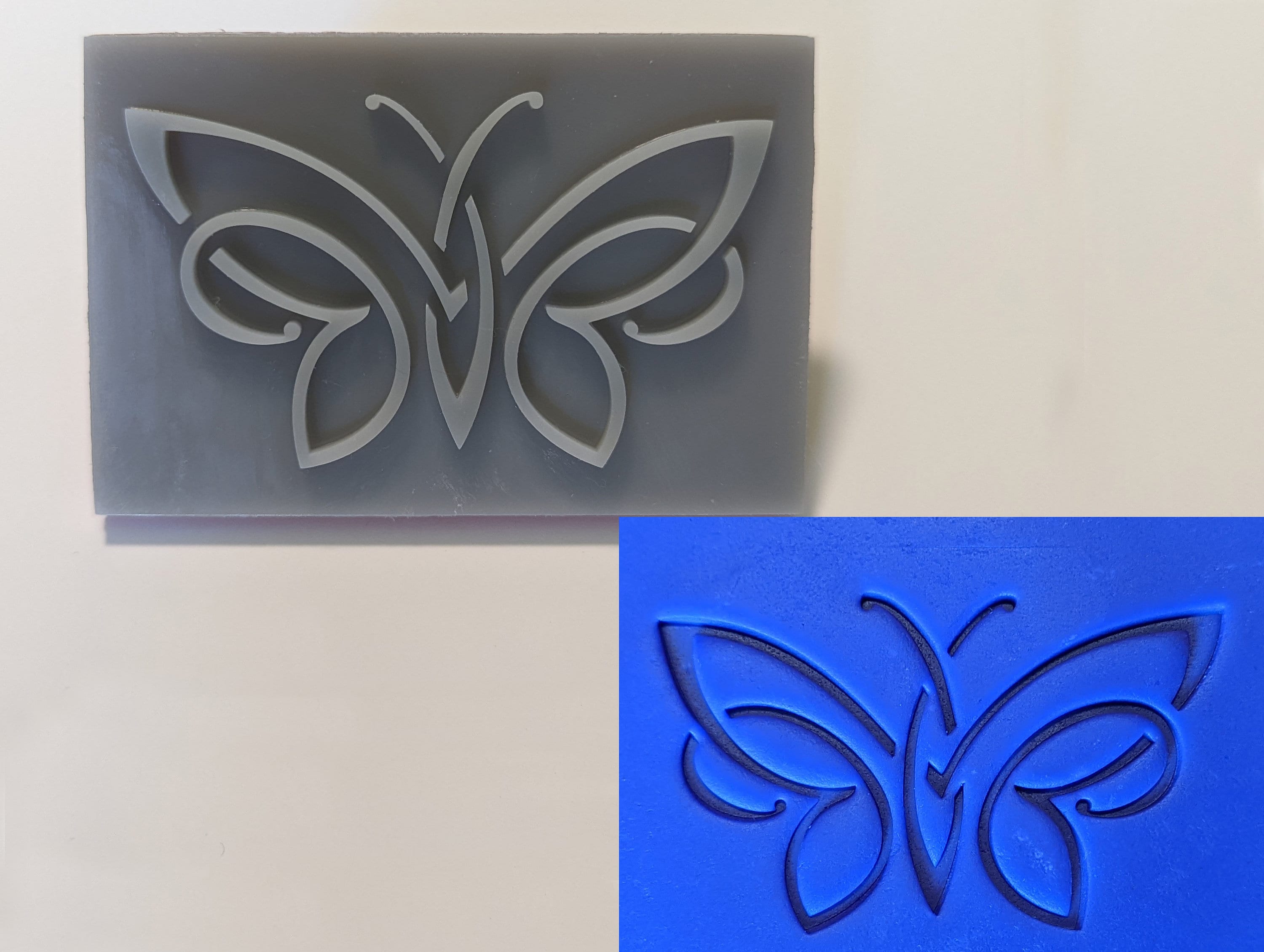 Butterfly Soap Stamp Handmade Acrylic Resin Natural Soaps Gift