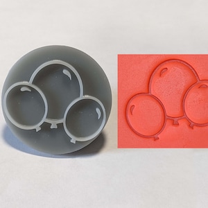 Timbro per sapone rotondo Palloncini da 45 mm o 57 mm, 1,77&quot; o 2,25&quot;