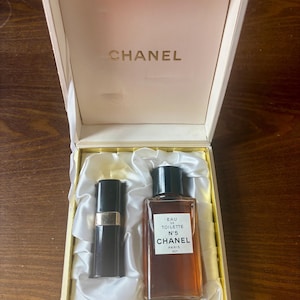 Vintage Chanel No. 5 Gift Set – Eau de Toilette + Spray Perfume – 1960s/1970s