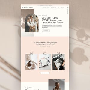 Business Website Template, Coach website template, Showit Website Template for Coach, Coach Website, Showit Website, Showit website template