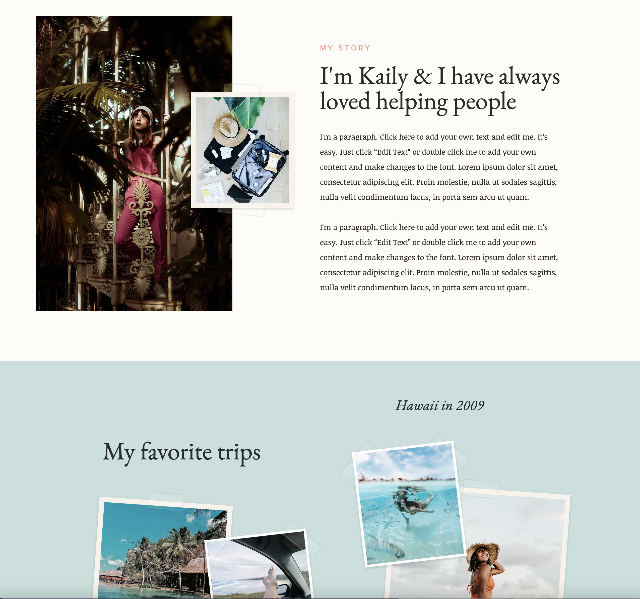 Wix Travel Agency Template Wix Travel Agency Template