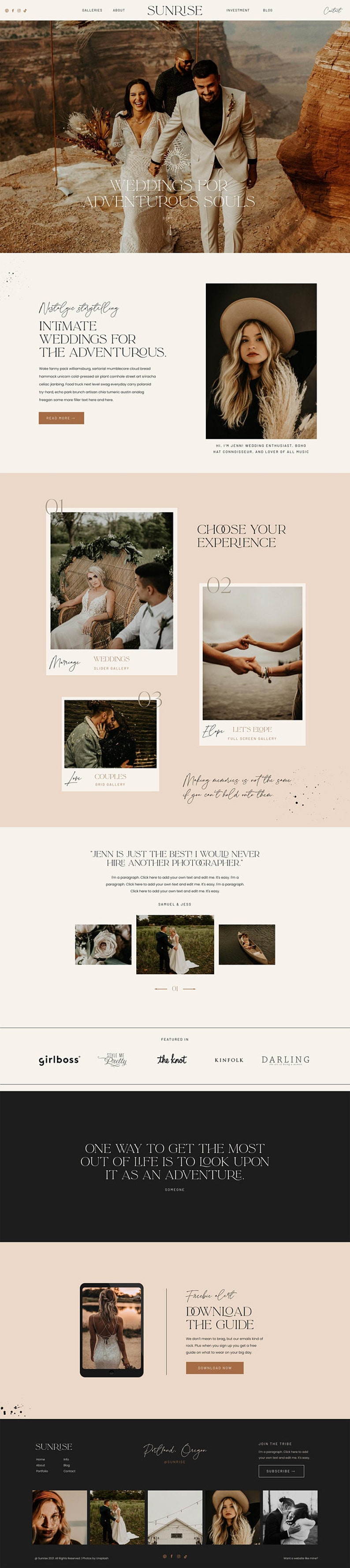 Showit Website Template Photographer Website Template Showit Etsy Showit Website Template Photographer Website Template Showit Etsy