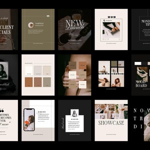 Instagram Post Template | Designer Instagram Template | Instagram Post Portrait |  Instagram Post Canva | Branding Instagram Template