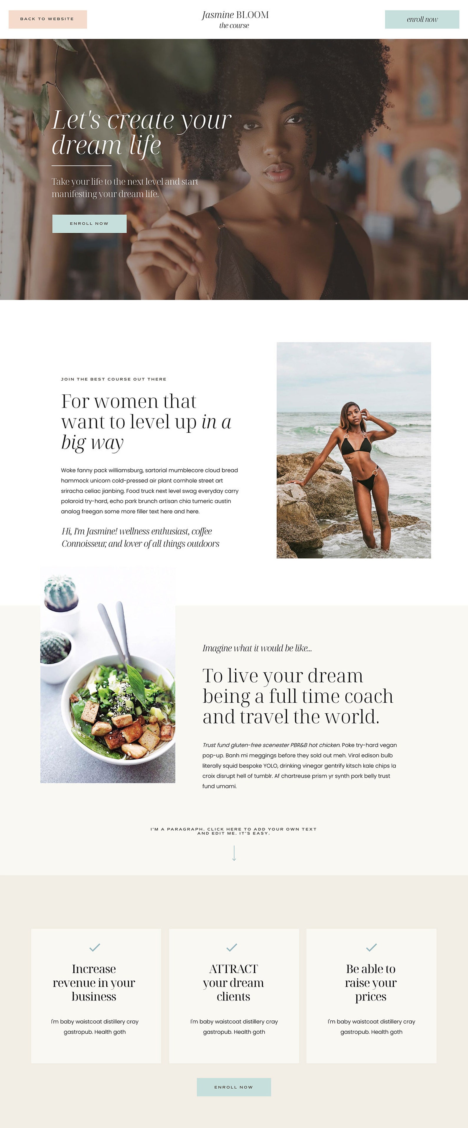 Showit Sales Page Template Showit Website Template Sales Etsy Showit Sales Page Template Showit Website Template Sales Etsy
