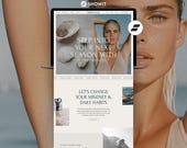 Showit Website Template for Wellness Coaches | Feminine Coaching Website Template | Life Coach & Spiritual Website