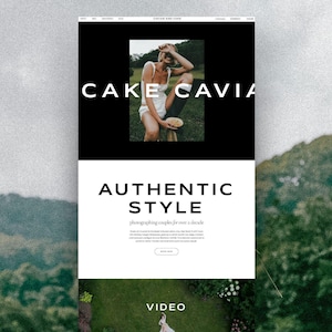 Showit Website Template, Photographer website template, Boho Website Template for Photographer, Photography Website, Showit Website Design