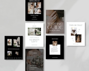 Photographer Instagram Post Template | Photographer Instagram Template | Instagram Post Template |  Instagram Post template Canva | Portrait