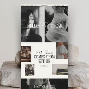 Showit Website Template, Photographer website template, Boho Website Template for Photographer, Photography Website, Showit Website Design