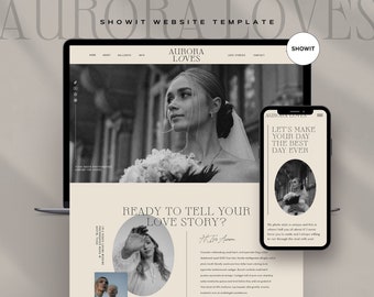 Showit Website Template, Photographer website template, Website Template for Photographer, Photography Website, Showit Website Design