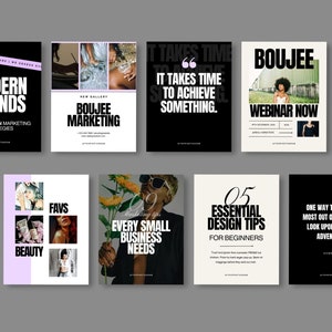 Bold Instagram Post Template | Marketing Instagram Template | Instagram Post Portrait |  Instagram Post Canva | Branding Instagram Template