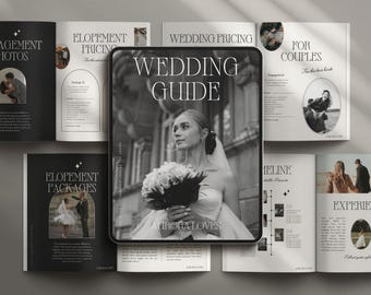 Fotograf Preisvorlage | Fotograf Preisführer | Fotograf Pricing Guide Template Hochzeit | Hochzeits-Preisführer
