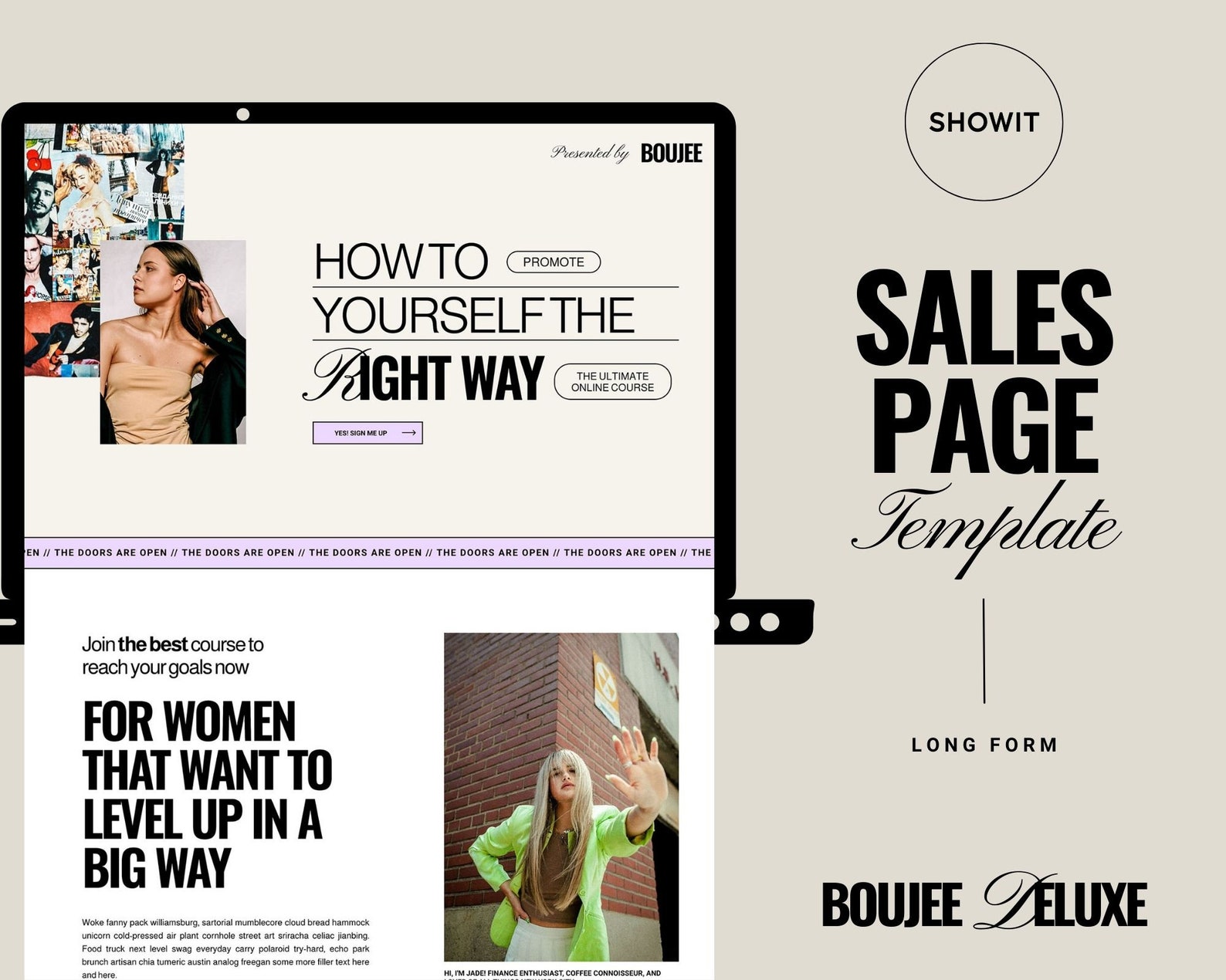 Showit Sales Page Template Showit Website Template Sales Etsy Showit Sales Page Template Showit Website Template Sales Etsy