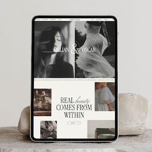 Showit Website Template, Photographer website template, Boho Website Template for Photographer, Photography Website, Showit Website Design
