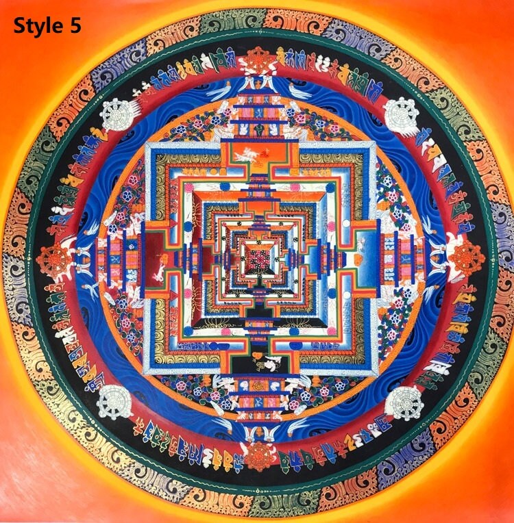 Customer Genuine Handpainted Masterpiece Tibetan Buddha