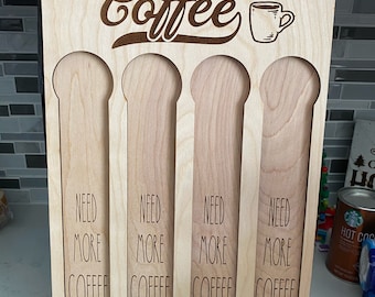 Soporte para cápsulas de café Vertuo personalizado/Soporte para cápsulas Nespresso Vertuo de madera