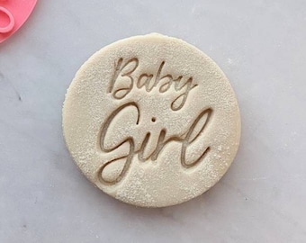 Baby Girl New Baby - Cookie Stamp Embosser