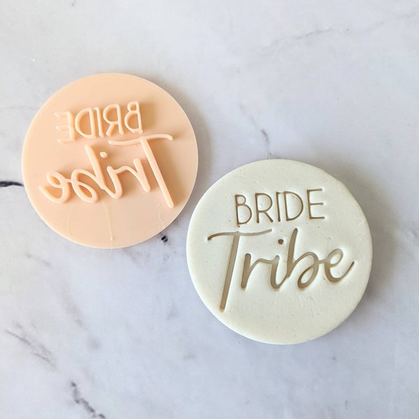 Bride Tribe - Hen Do - Hen Party - Cookie Stamp Embosser