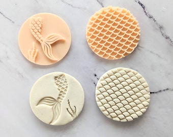 Mermaid - Cookie Stamp Embosser