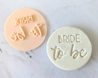 Bride to be - Hen Do - Hen Party - Cookie Stamp Embosser