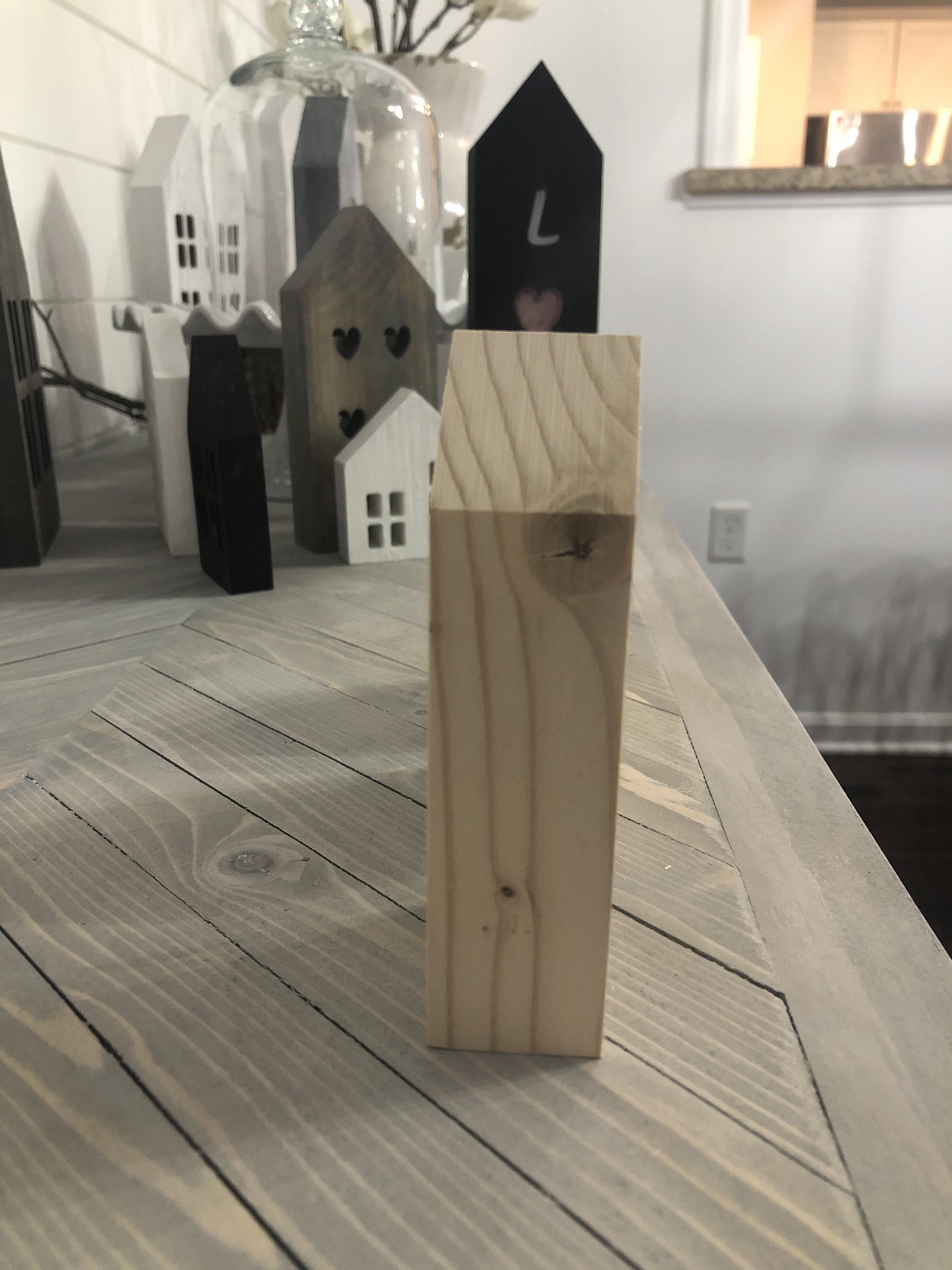 3 Small Unfinished Wood Houses Etsy