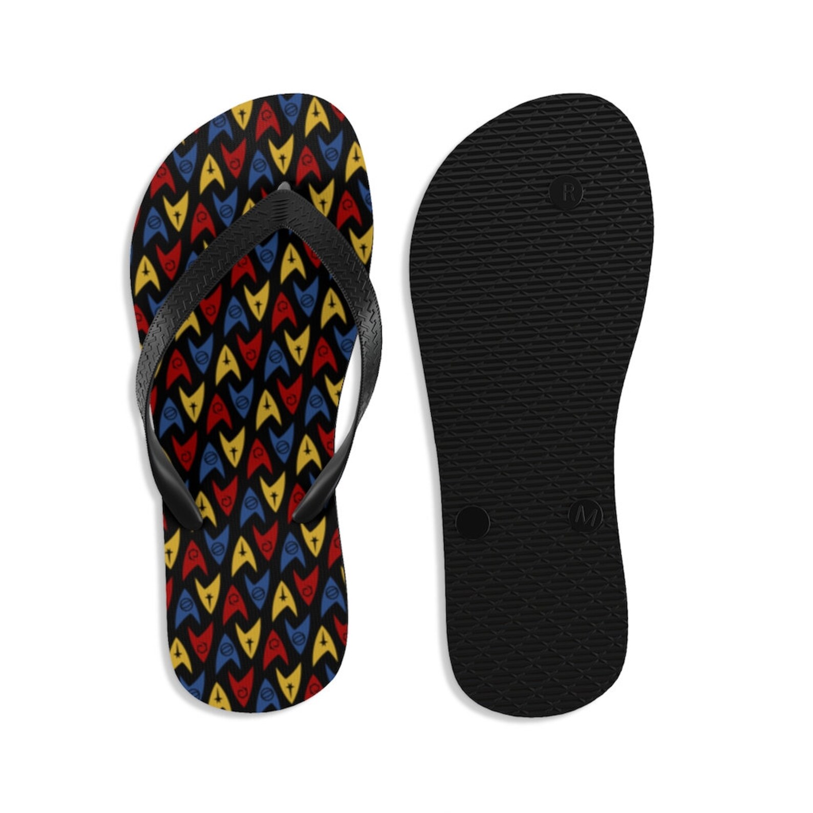 star trek flip flops