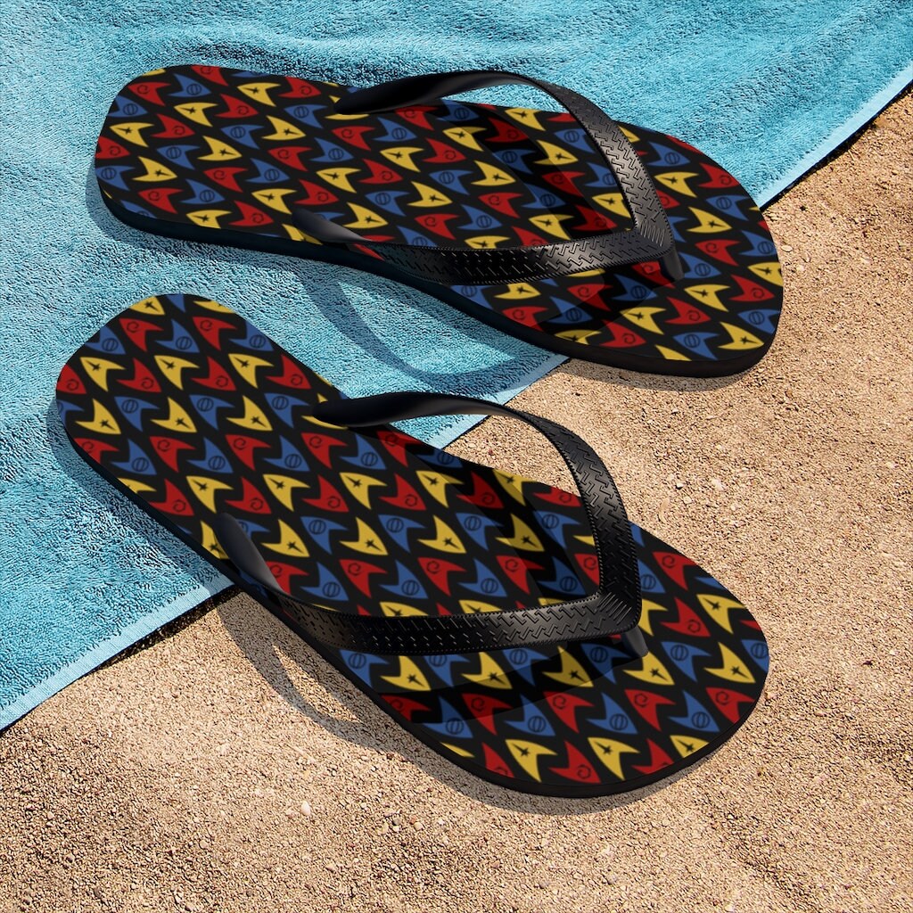 star trek flip flops
