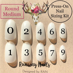 Press-On Nail Sizing Kit