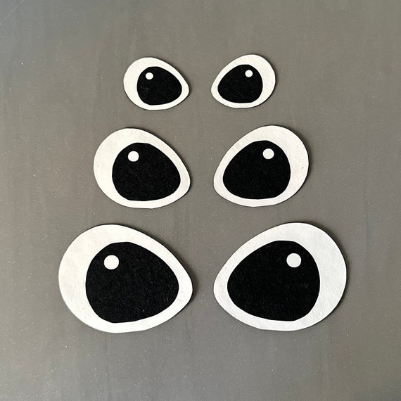 Stitch Felt Eyes 