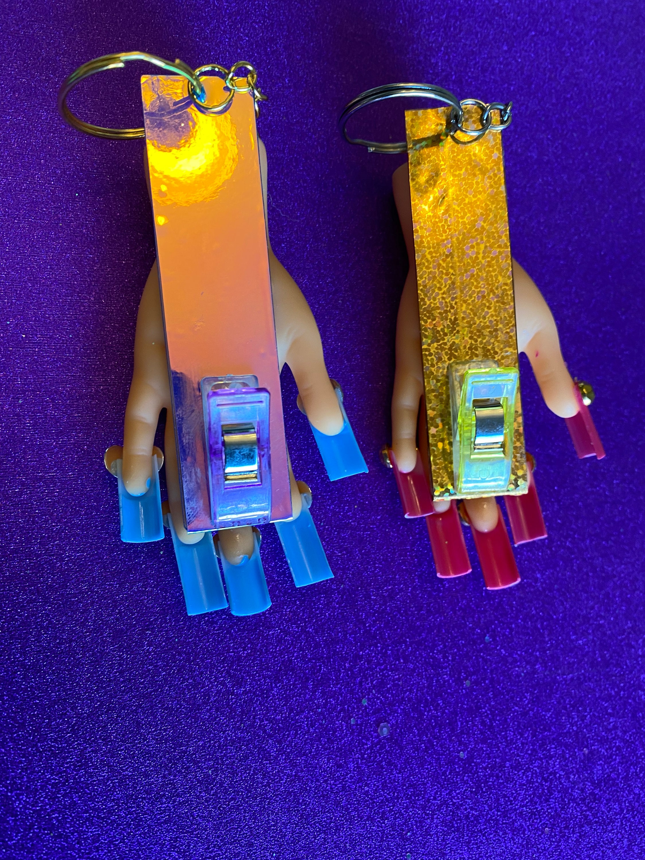 Card grabber for long nails pikolsit