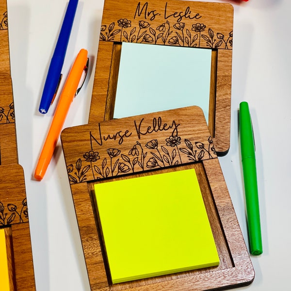 Post It Note Holder - Etsy