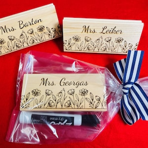 Personalized Dry Erase Board Eraser For Your Favorite Teacher