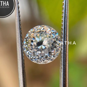 Portuguese Cut Colorless Loose Moissanite Vintage Cut 5 To 15MM  for Engagement Ring, Pendant and Earrings, Beautiful Moissanite Bridal Ring