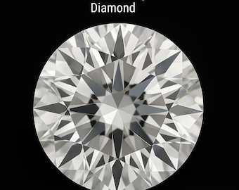 2.00 Carat Round Cut Lab Grown Diamond – VS1 Clarity | F Color | IGI Certified | Loose CVD Diamond for Solitaire Ring , Engagment Ring