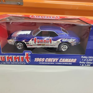 1969 Summit racing Camaro Z28 SS RS  1/18 ERTL American muscle 69 Chevrolet
