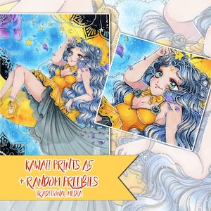 SAILOR MOON - LUNA - wydruk A5